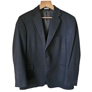 Arnold Brant 100% cashmere Classic Black Men's Blazer 46R